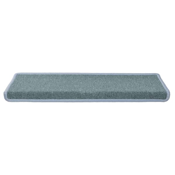 Trappmattor 30 st 65x21x4 cm havsblå rektangulär kant