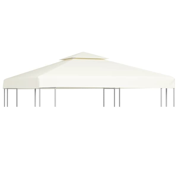 Paviljongtak 310 g/m² 3 x 3 m gräddvit