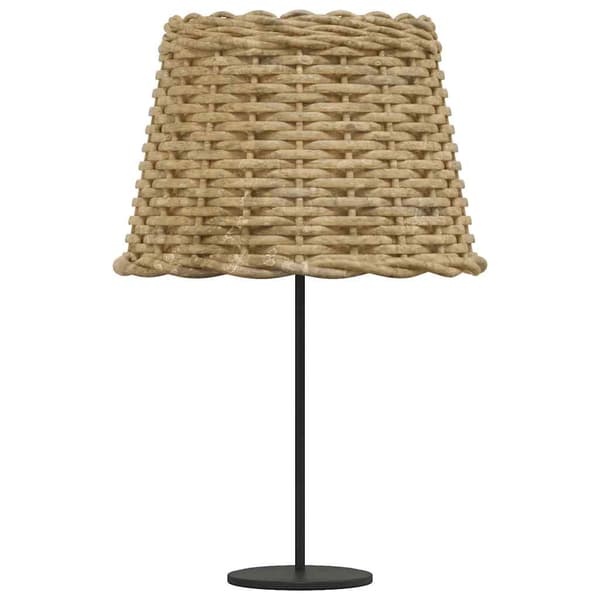 Lampskärm brun Ø30x20 cm korgmaterial