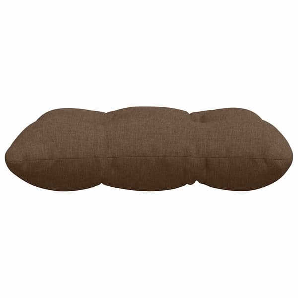 Sittkuddar 4 pcs Brun 40 x 40 x 12 cm tyg