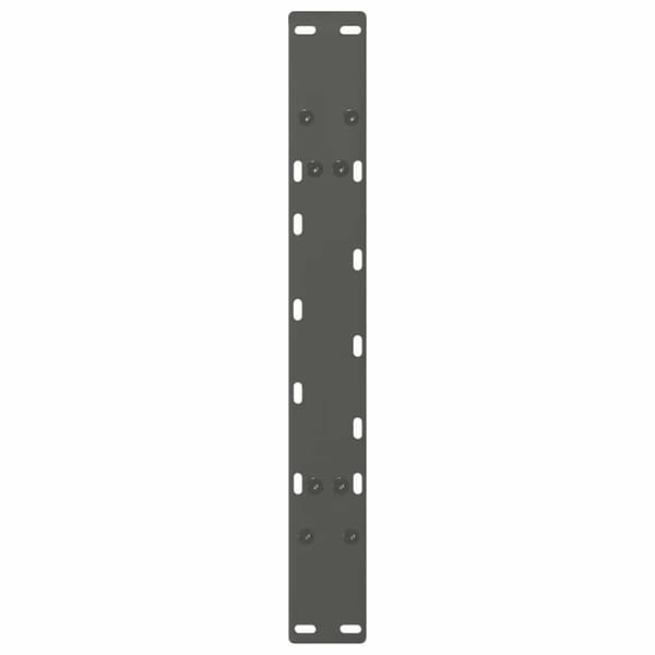 Soffbordsben A-formade 2 st antracit 60x(42-43) cm stål