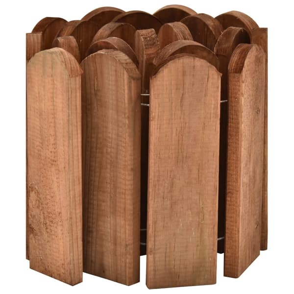 Rabattkant brun 120 cm impregnerad furu