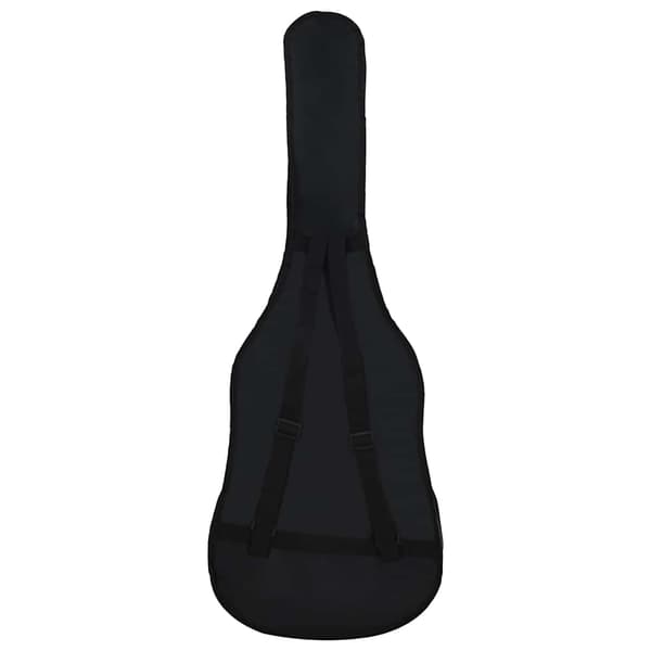 Gitarrfodral för 4/4 (39") klassisk gitarr svart 100x37 cm tyg
