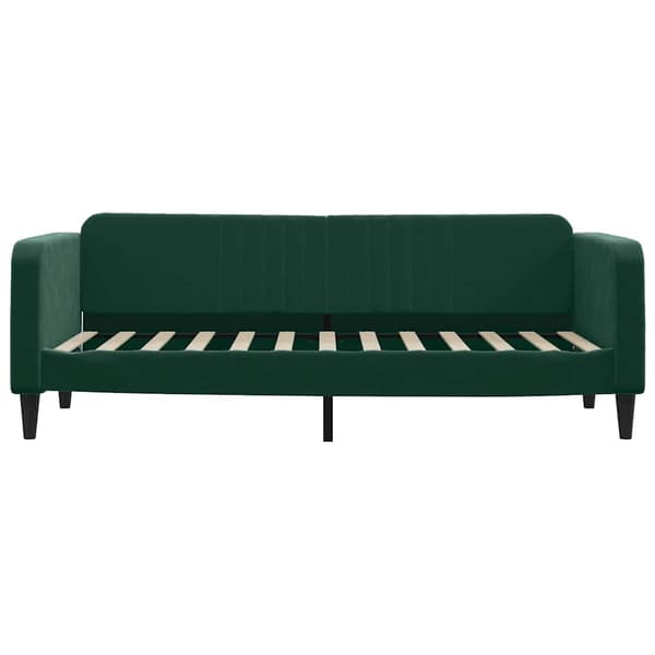 Dagbädd mörkgrön 80x200 cm sammet