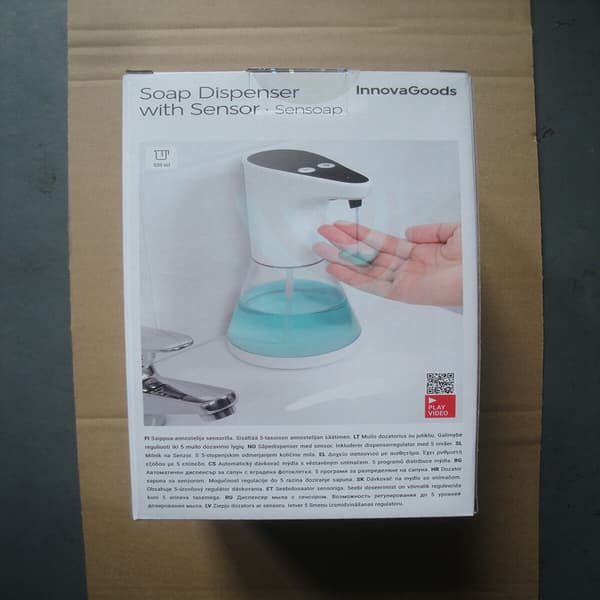 Automatisk sæbedispenser med sensor Sensoap InnovaGoods