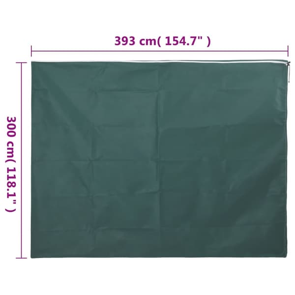 Fiberduk med blixtlås 70 g/m² 3,93x3 m