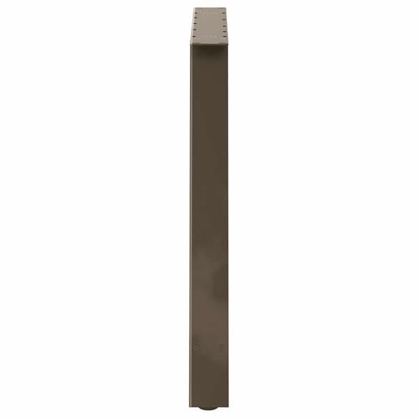 Matbordsben A-formade 2 st 90x(72-73) cm stål