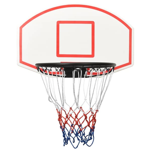Basketplatta vit 71x45x2 cm polyeten