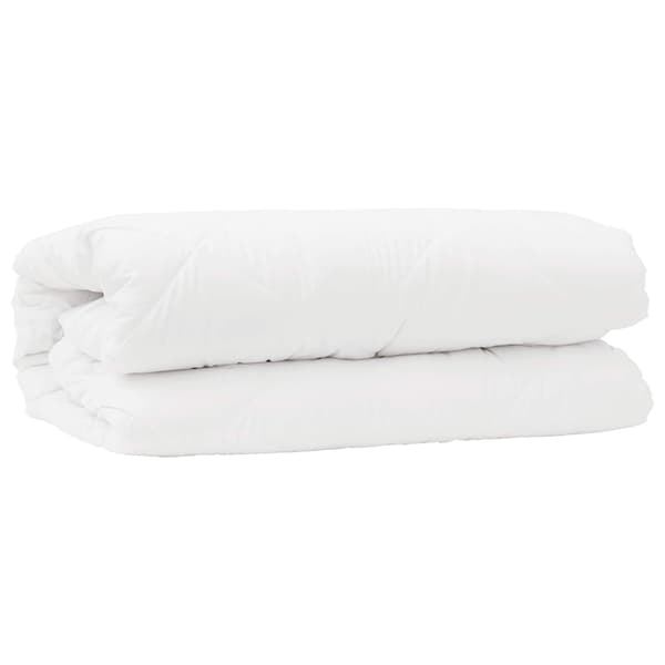Täckeset med kudde 2 pcs Vit Mikrofiber