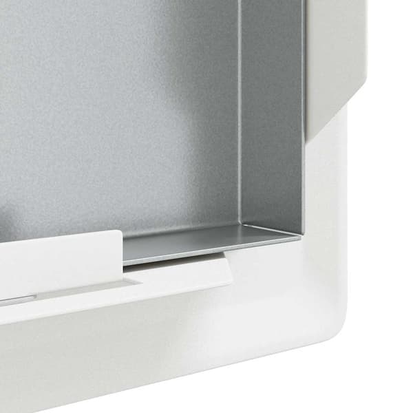 Åtkomstpanel 2 pcs Vit 23 x 23 x 3 cm Stål
