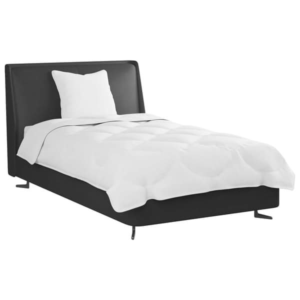 Täckeset med kudde 2 pcs Vit Mikrofiber