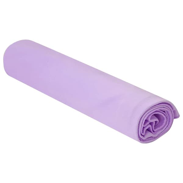 Sporthanddukar 2 pcs Lila 100 x 50 cm Polyester och polyamid
