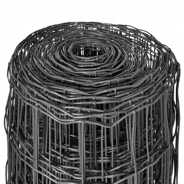 Eurofence stål 10x1,2 m grå