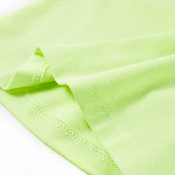 T-shirt för barn fluorgul 116