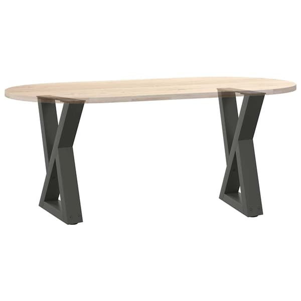 Soffbordsben 2 st antracit 28x(42-43,3) cm stål