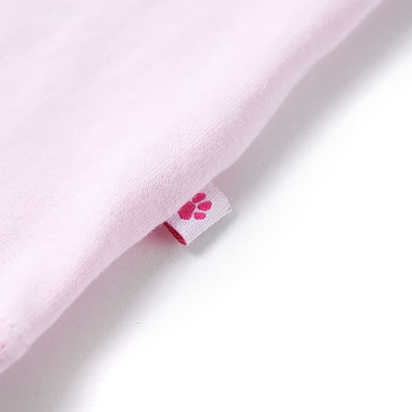 T-shirt för barn mild rosa 140