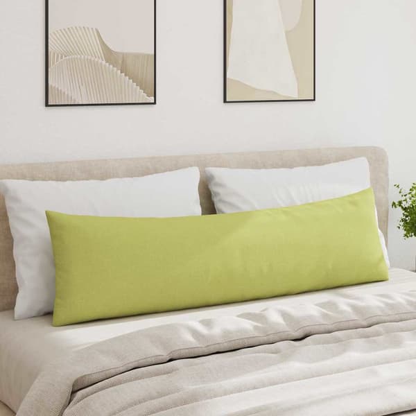 Sofakuddar 2 pcs Ljusgrön 145 x 40 cm tyg
