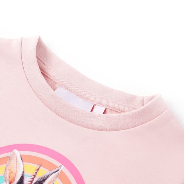 Barntröja ljus rosa 116