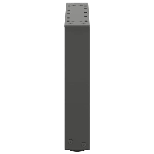 Soffbordsben U-formade 2 st antracit 40x(30-31) cm stål