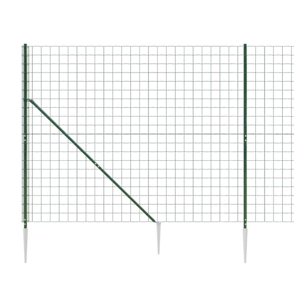 Stängsel med markspett grön 1,4x25 m