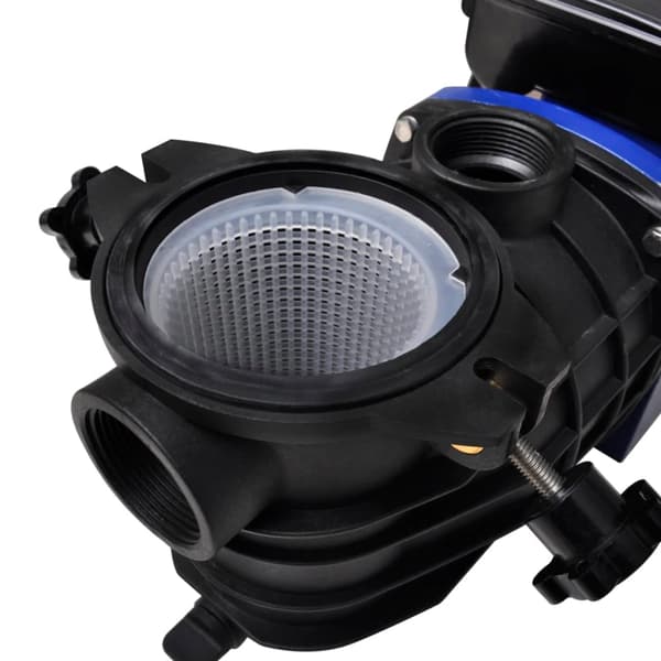 Poolpump elektrisk 500W blå