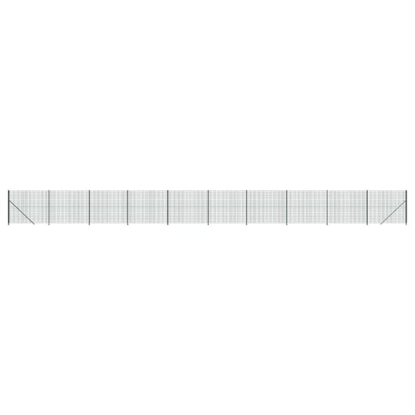 Stängsel med stolpsko grön 2,2x25 m