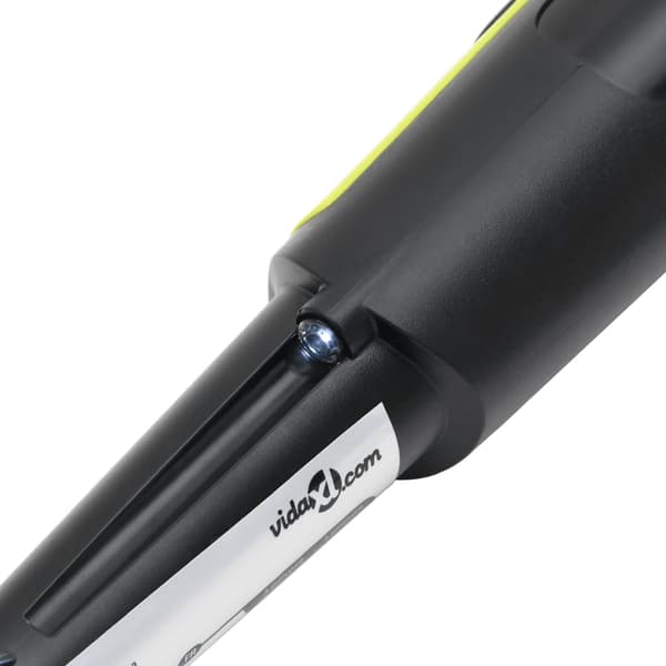 Metalldetektor pinpointer med LCD Display svart och gul