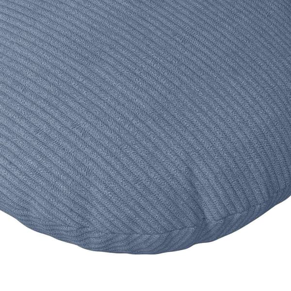 Sittkuddar 2 pcs Blå Ø 80 cm Kordread tyg