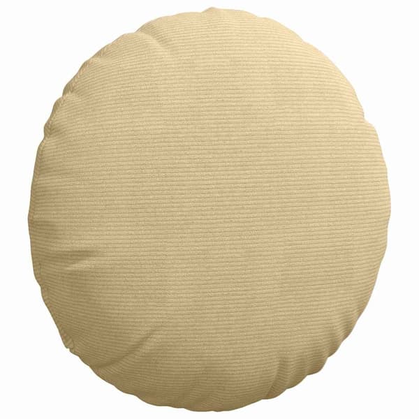 Sittkuddar 2 pcs Grågrön Ø 80 cm Kordread tyg