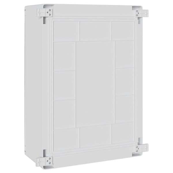Kontrollskåp Grå 57 x 24,5 x 70 cm ABS Plast
