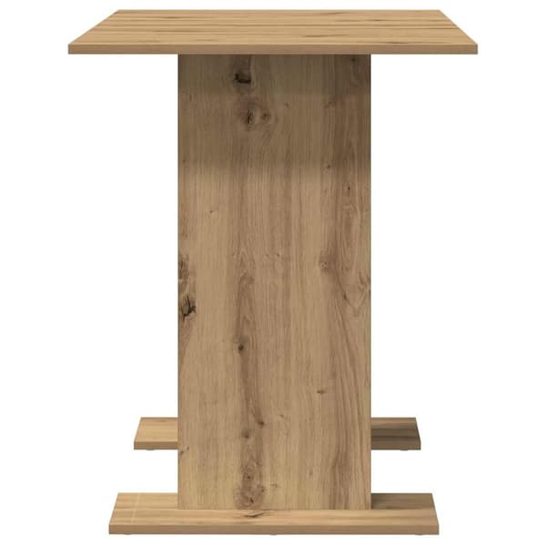 Matbord 110 x 60 x 75 cm Konstruerat trä Artisan Ek Rektangulär