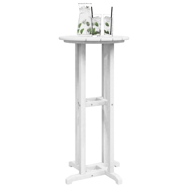 Barbord Vit 55 x 55 x 107 cm polyeten