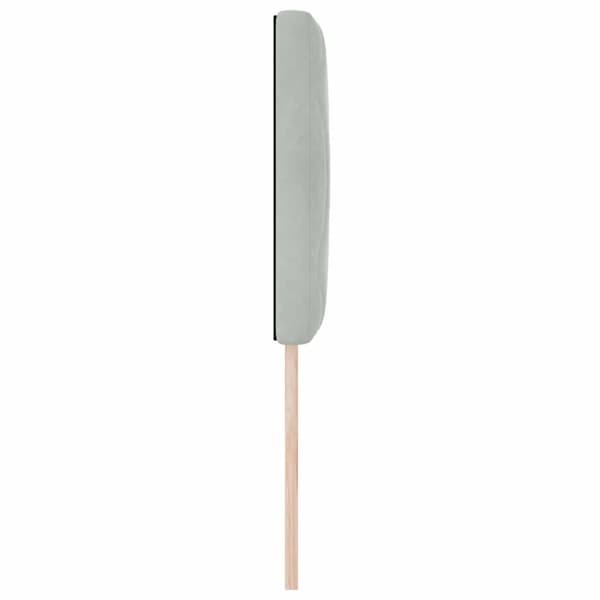 Huvudgavel Ljusgrå 80 cm Sammet