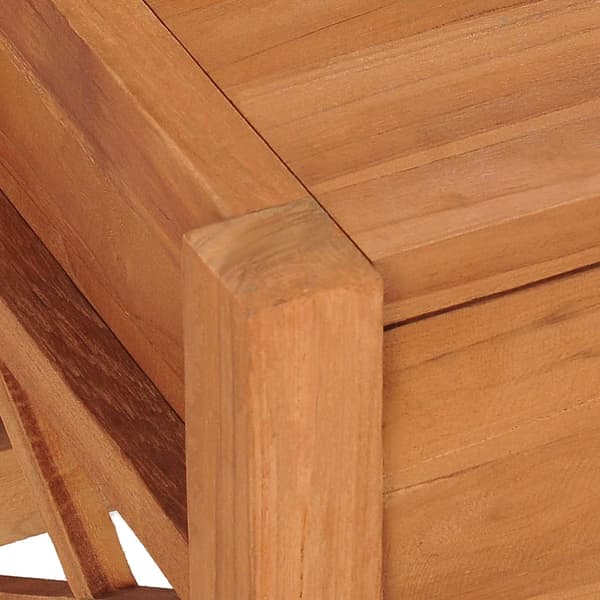 Tv-bänk 140x40x45 cm teak