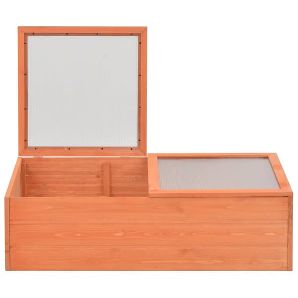Växthus trä 100x50x34 cm