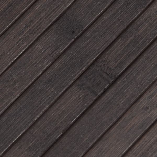 Matta rektangulär mörkbrun 70x400 cm bambu