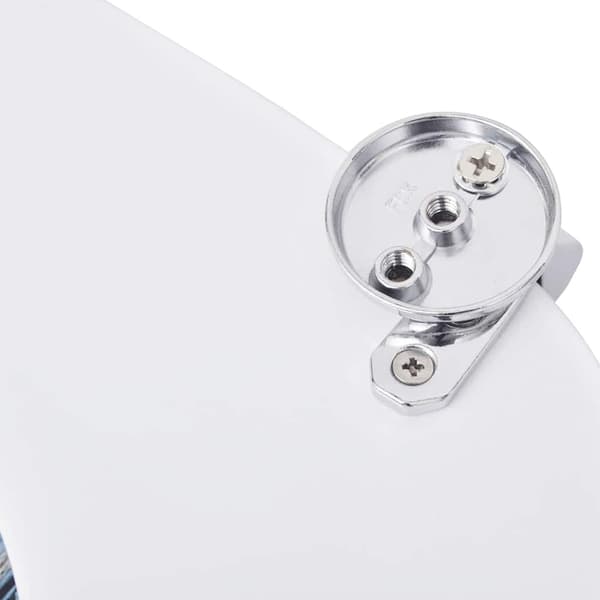 Toalettsitsar med lock 2 st MDF vintage trä