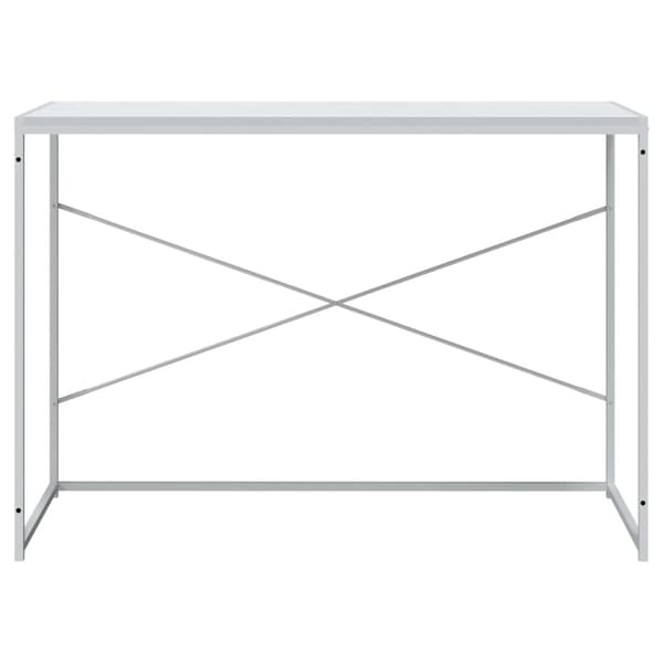 Datorbord vit 110x60x70 cm spånskiva