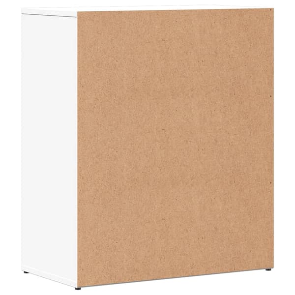 Skänk vit 60x31x70 cm konstruerat trä