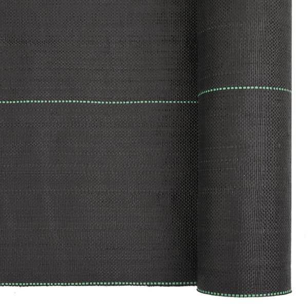 Ogräsmatta svart 1,5x10 m PP