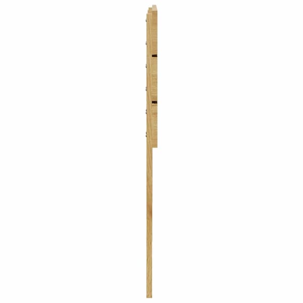 Sänggavel 160 cm massivt trä ek