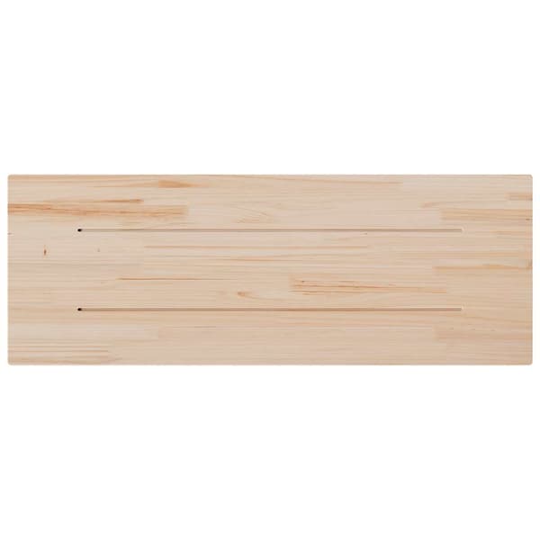 Bordsskiva 110x40x2,5 cm rektangulär massiv furu