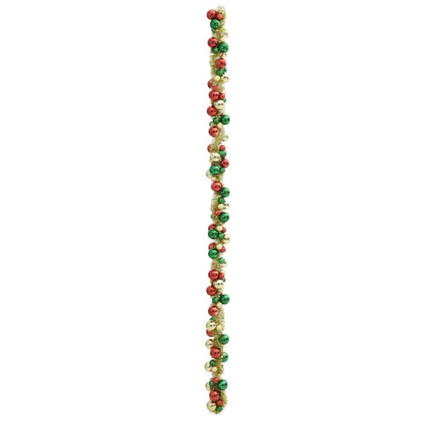 Julkulagirland Flerfärgsdesign 186 cm Polystyren