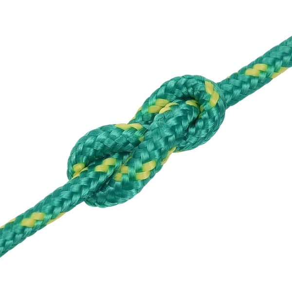 Båtlina grön 3 mm 100 m polypropen