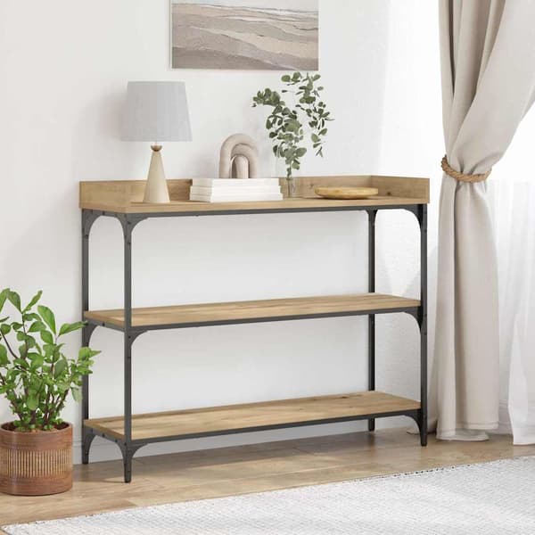 Konsolbord artisan ek 100 x 30 x 80 cm