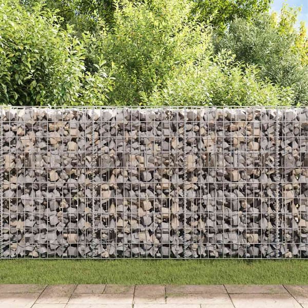 Gabionkorg galvaniserat stål 120x30x100 cm