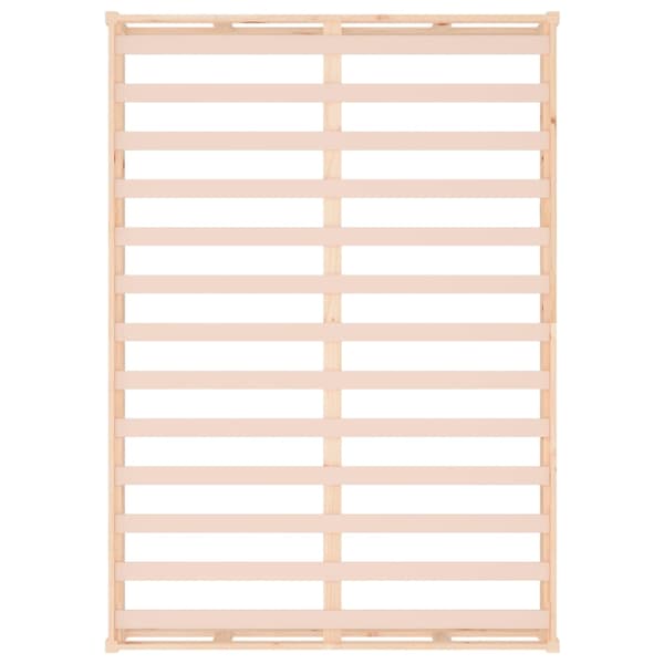 Sängram 200x200 cm massivt trä