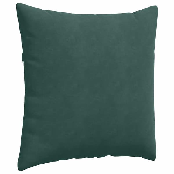 Sofakuddar 2 pcs Mörkgrön 60 x 60 cm Kordread tyg
