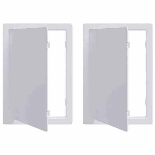 Åtkomstpaneler 2 pcs Vit 15 x 23 cm ABS Plast