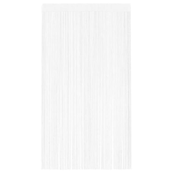 Trådgardiner 2 st 100x250 cm vit